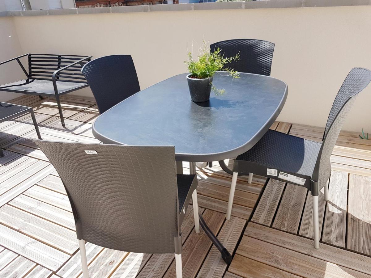 LES FRUITS DE MER, terrasse plein sud Berck Extérieur photo