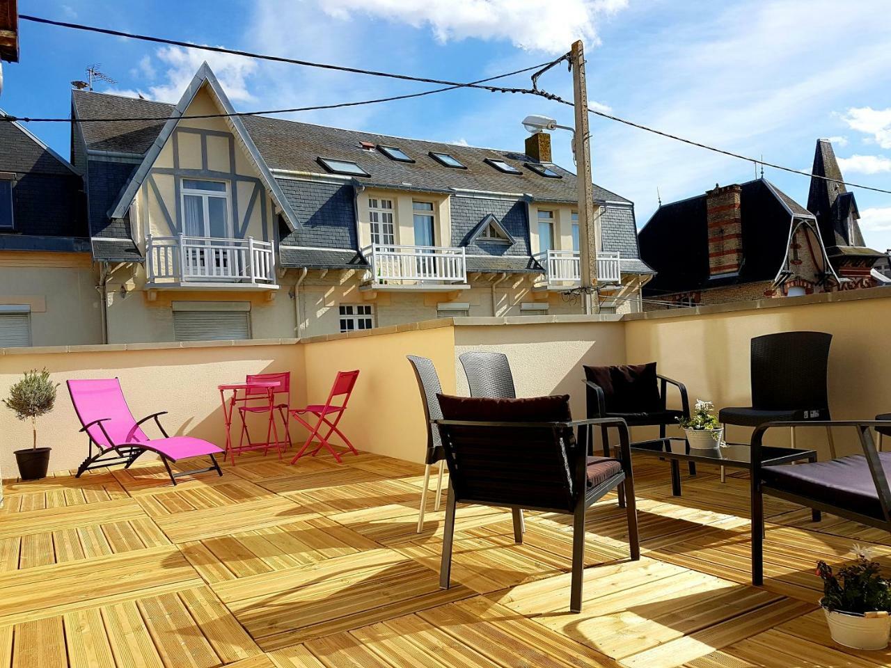 LES FRUITS DE MER, terrasse plein sud Berck Extérieur photo